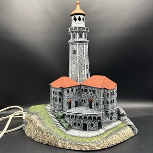 Doc Holiday Alcatraz Lighthouse Lamp Nautical Gothic Lighted Decor 1993